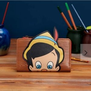 🎉❗️SALE❗️🎉 Loungefly Pinocchio Flap Wallet